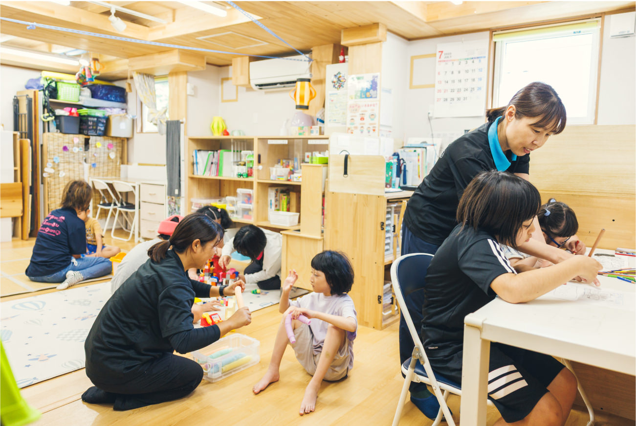 児童デイサービス えくぼあっぷの様子